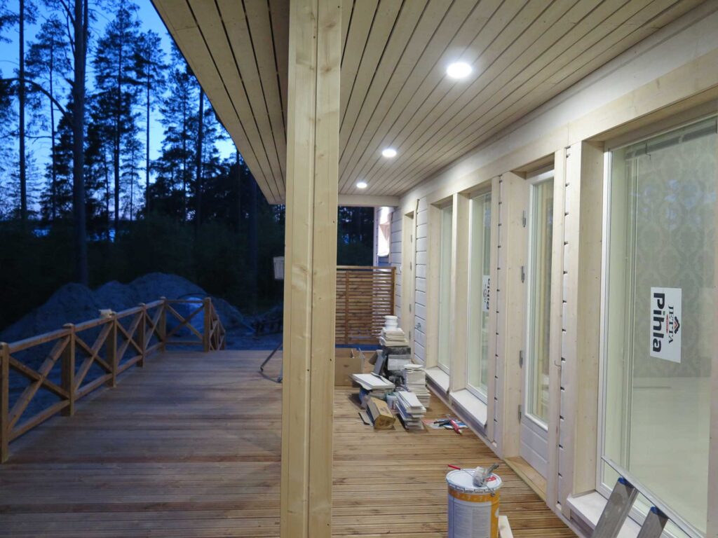 Tumastec saunatilat ulkoa